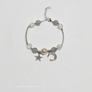 3/15$ Bundle Deal Moon And Star Bracelet New